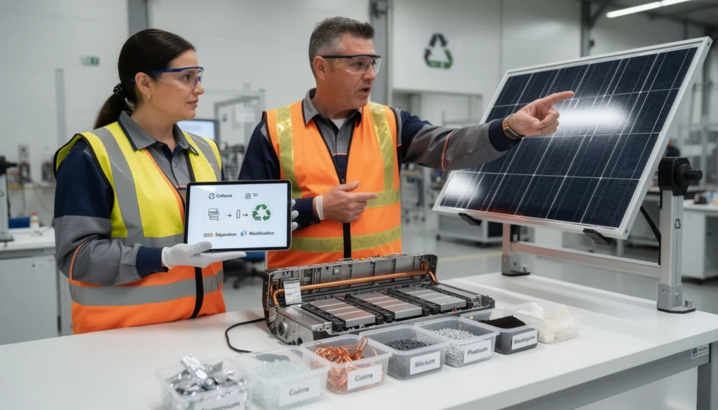 recyclage des batteries et des panneaux solaires recyclage des batteries et des panneaux solaires
